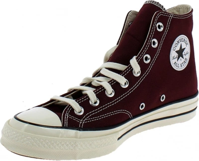 Pre-owned Converse-men's Converse Men's X Keith Haring Chuck 70 High Top Sneakers In Deep Bordeaux Egret Black