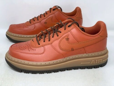 Pre-owned Nike Air Force Luxe 'burnt Sunrise' Brown Sneaker