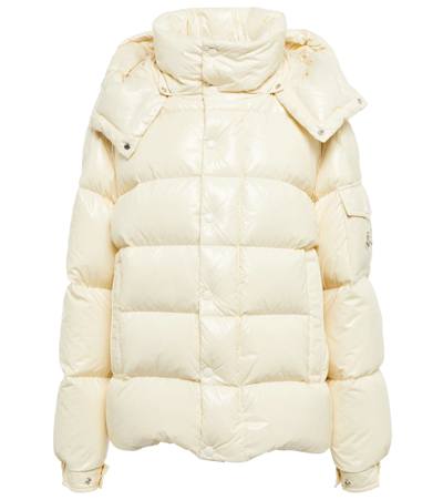 Moncler Maya Padded Shell-down Jacket In Snowflake White