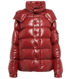 Moncler Maya 70 Jacket In Berry Red