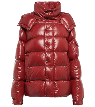 Moncler Maya 70 Jacket In Cherry