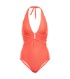 Heidi Klein Morrocan Sands Ribbed Swimsuit In Moroccan Sands