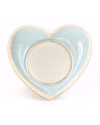 Jay Strongwater Chantal Heart Picture Frame, Blue