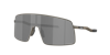 Oakley Men's Sutro 134mm Shield Titanium Sunglasses In Prizm Black