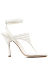 GIA BORGHINI GIA BORGHINI SANDALS IVORY