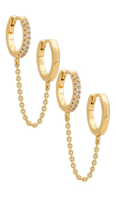 Miranda Frye Elliot Double Hoop In Gold