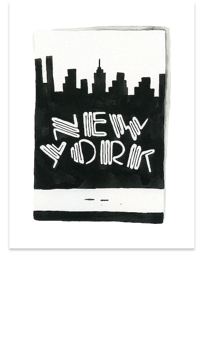 Furbish Studio 5x7 New York Print In N,a