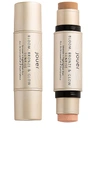 Jouer Cosmetics Bloom, Bronze & Glow Bronzer + Highlighter Duo In Sunrise
