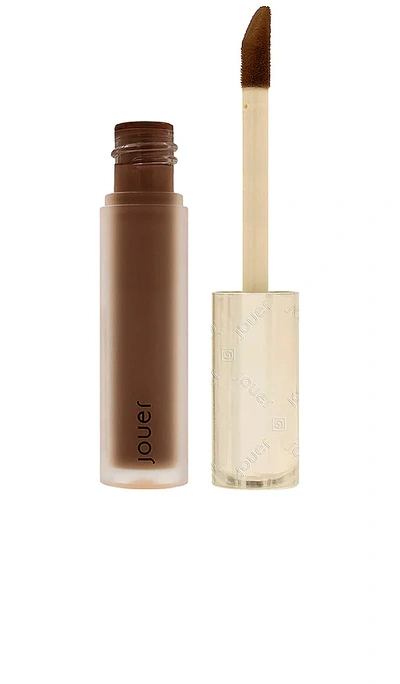 Jouer Cosmetics Essential High Coverage Liquid Concealer In Ebony