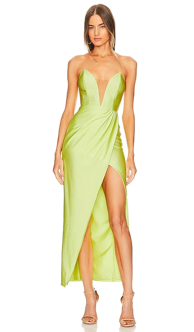 slim fit dress slacks 'MARYA' LIME GREEN DRESS main image 1