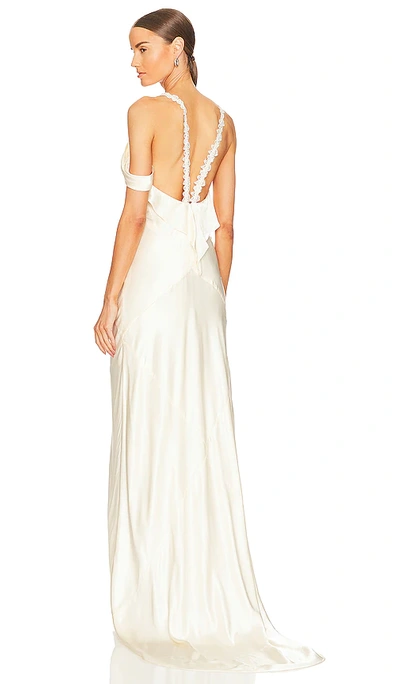 For Love & Lemons Pearl Bridal Dress In Ivory