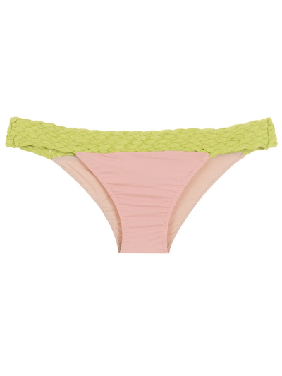 Clube Bossa Treme Rope-detail Bikini Bottoms In Pink
