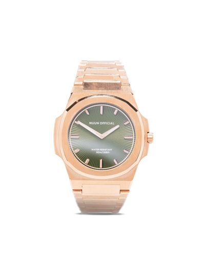 Nuun Official Montre Slim 38mm In Grün