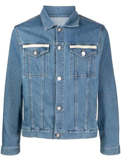 Billionaire Institutional Denim-jacket In Blue