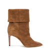 Paris Texas Reverse 85 Suede Ankle Boots In Brown