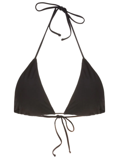 Clube Bossa Halterneck Bikini Top In Black
