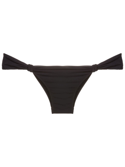 Clube Bossa Knot Detailing Bikini Bottoms In Black