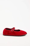 Vibi Venezia Mary Jane Flats In Red