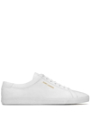Saint Laurent Andy Low Top Sl Sneakers In Weiss
