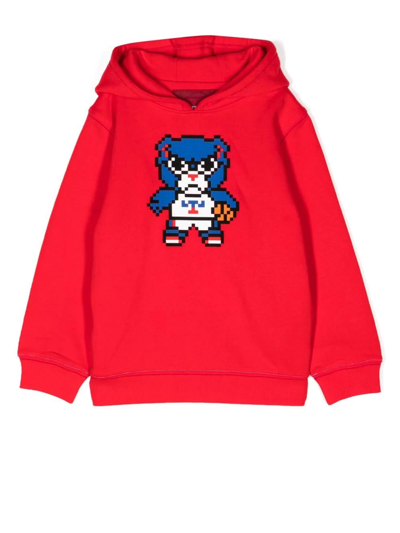 Mostly Heard Rarely Seen 8-bit Mini Philadelphia 3 Hoodie In Rot