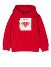 Mostly Heard Rarely Seen 8-bit No More Heartbreaks Hoodie In Rot