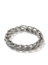 John Hardy Silver Chain Classic Asli Braided Link Bracelet In Silver