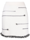 SONIA RYKIEL CONTRASTING-STITCH DETAIL SKIRT