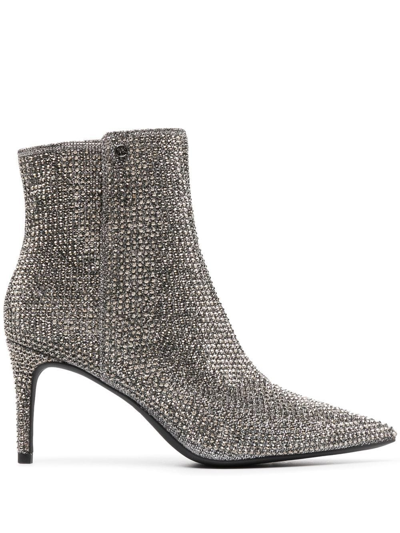 Michael Kors Aline Ankle-length Boots In Grey