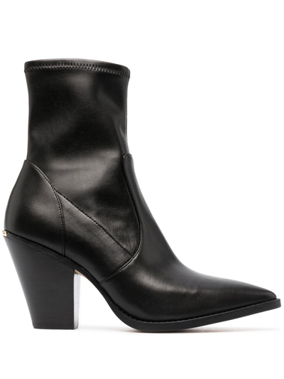 Michael Kors Dover Ankle 85mm Boots In Black