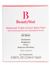 BEAUTYSTAT WOMEN'S UNIVERSAL TRIPLE ACTION DAILY PEEL 10-PIECE SET