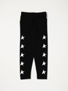 GOLDEN GOOSE PANTS GOLDEN GOOSE KIDS COLOR PINK,362682010