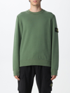 STONE ISLAND SWEATSHIRT STONE ISLAND MEN COLOR OLIVE,363969048