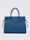 Marsèll Curva Medium Bag In Leather In Blue