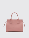 Marsèll Small Curve Bag In Grained Leather In Pink
