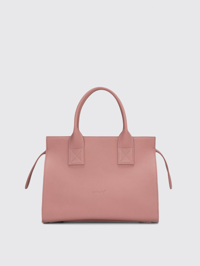 Marsèll Small Curve Bag In Grained Leather In Pink