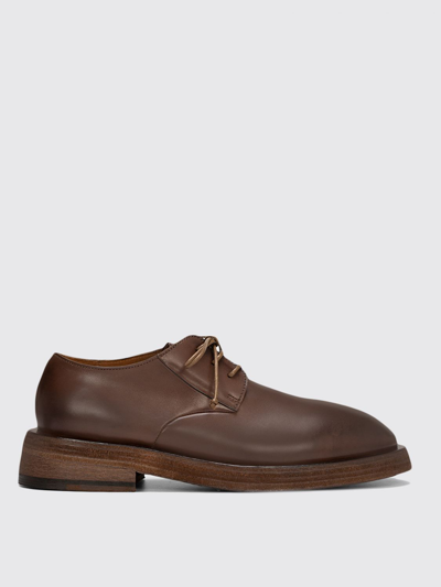 Marsèll Mentone Derby In Leather In Brown