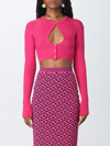 Versace Cardigan  Women In Fuchsia