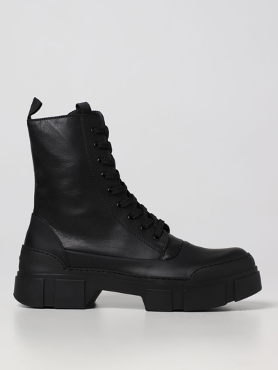 Vic Matie Vic Matiē Man Ankle Boots Black Size 6 Soft Leather