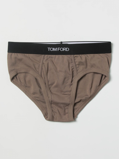 Tom Ford Underwear  Men Color Brown In Brown