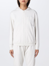 Brunello Cucinelli Basic Hoodie In Ice