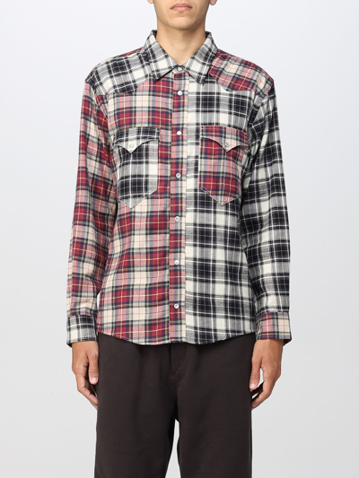 Isabel Marant Checked Organic-cotton Shirt In Ecru