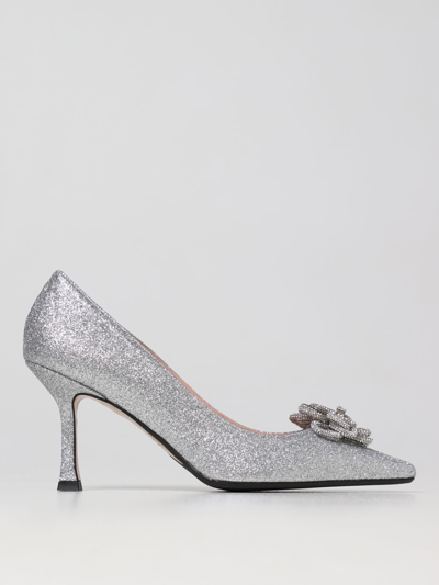 Anna F. Court Shoes  Women In Silver