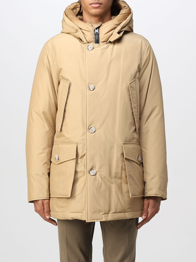 Woolrich Jacket  Men In Beige