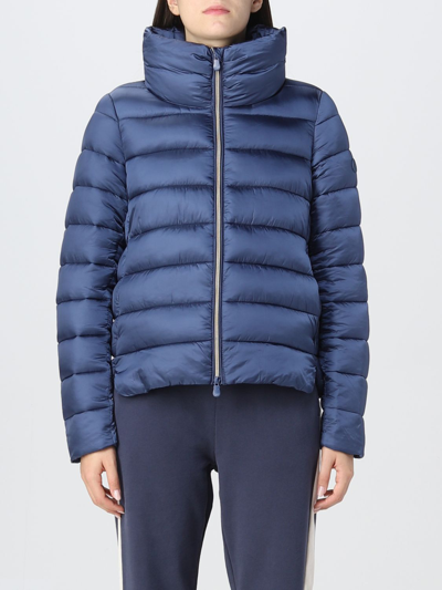 Save The Duck Jackets  Women Color Navy