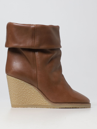 Isabel Marant Totam Almond Toe Boots In Brown