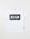 Msgm T-shirt  Kids Kids In White