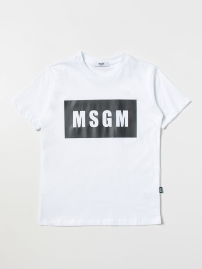 Msgm T-shirt  Kids Kids In White
