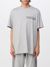 Alexander Mcqueen T-shirt  Men In Grey