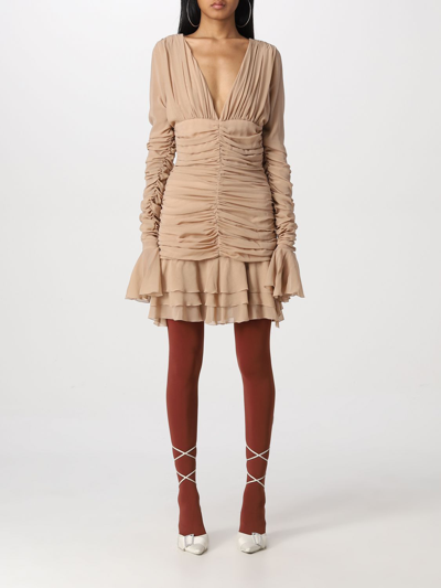 Blumarine Dresses  Women In Camel