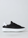 Philippe Model Temple Low Black Leather Sneakers In Black